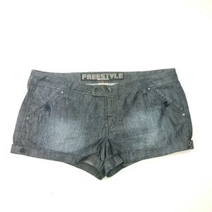 Freestyle Revolution Darkwash Jean Shorts S